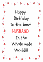 Husband Birthday