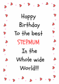 Stepmum birthday