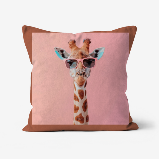 Custom Faux Suede Cushion with inner pad