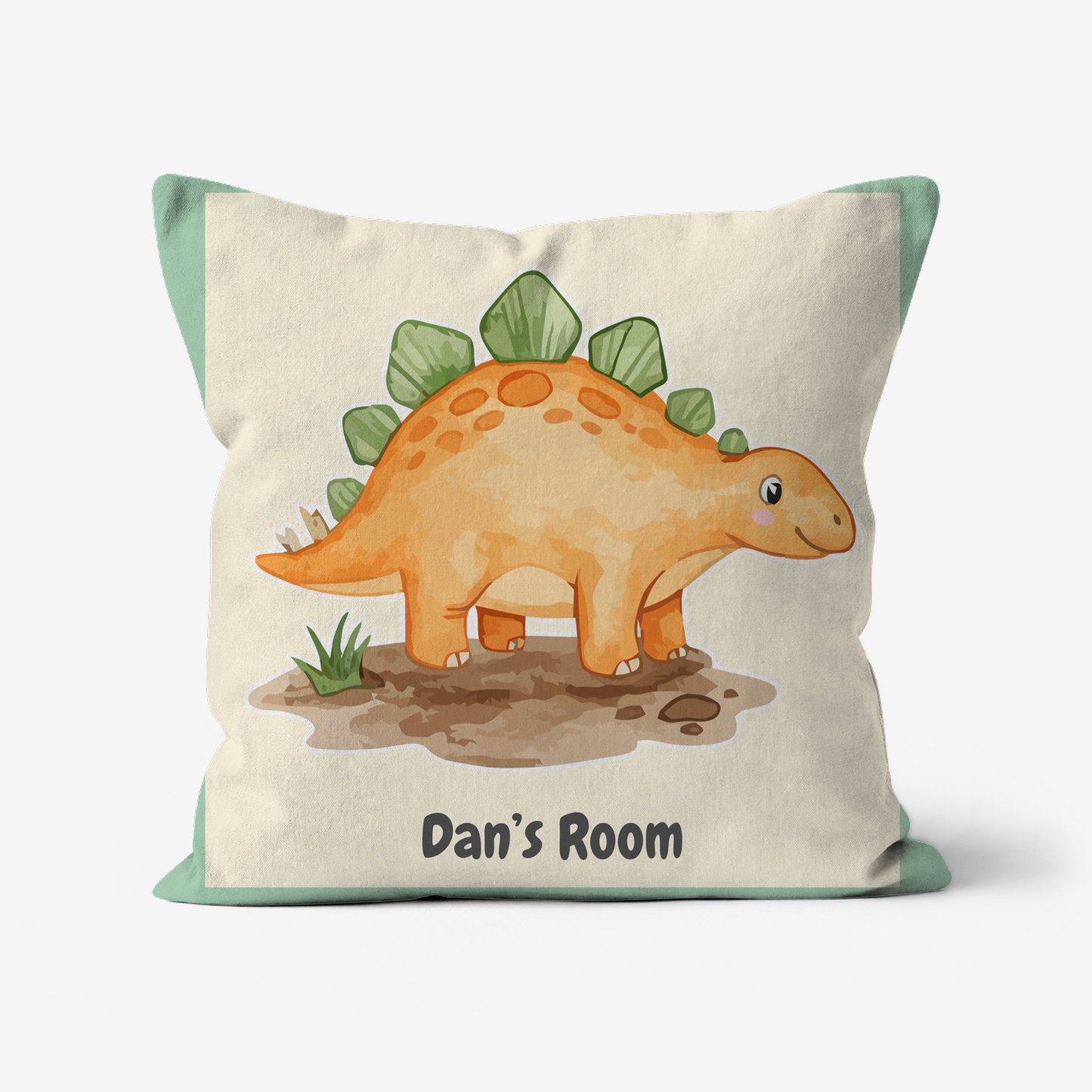 Children’s personalised cushions in faux suede