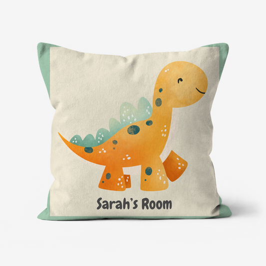 Children’s personalised cushions in faux suede