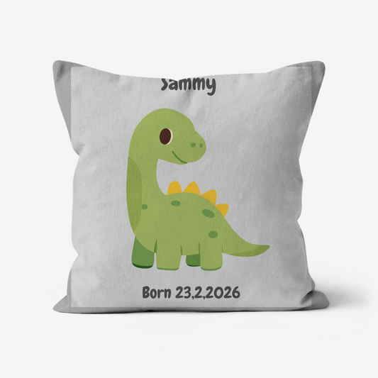 Children’s personalised cushions in faux suede
