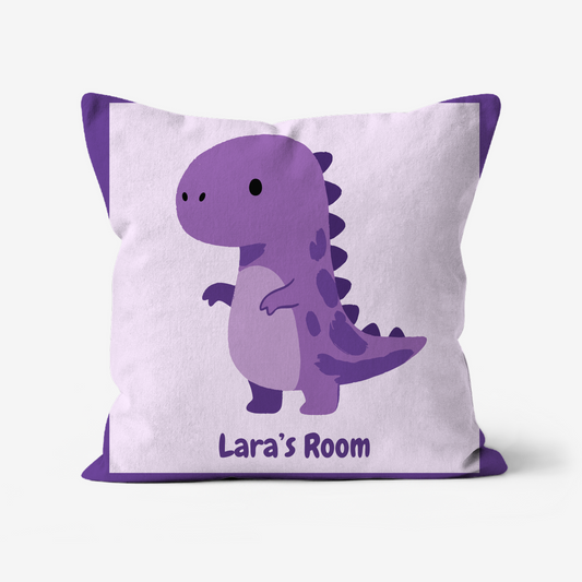 Children’s personalised cushions in faux suede