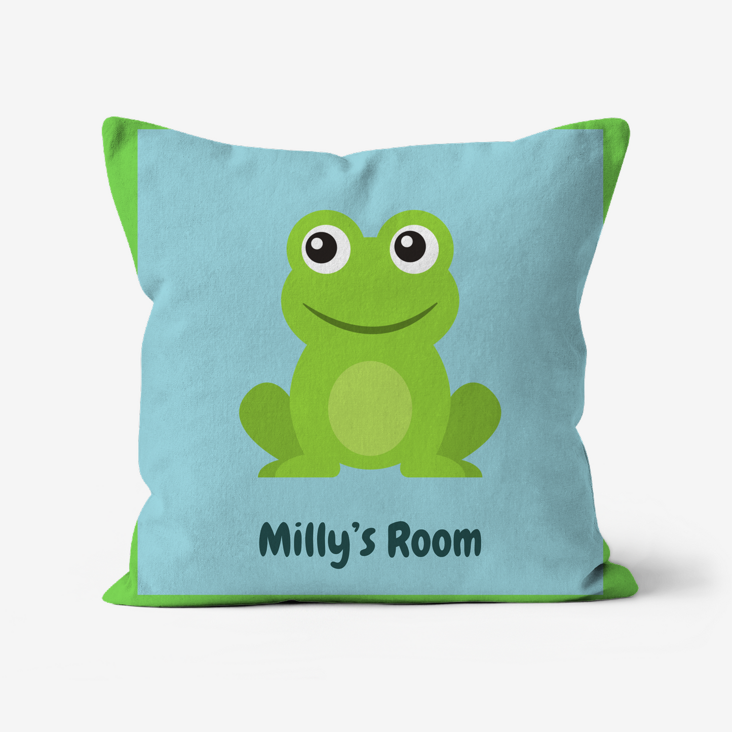 Children’s personalised cushions in faux suede