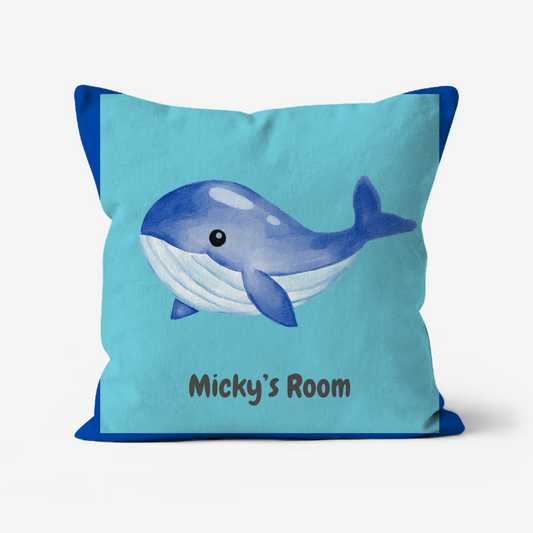 Children’s cushions personalised cushions in faux suede