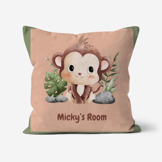 Children’s personalised cushions in faux suede