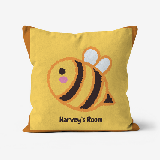 Children’s cushions personalised cushions in faux suede