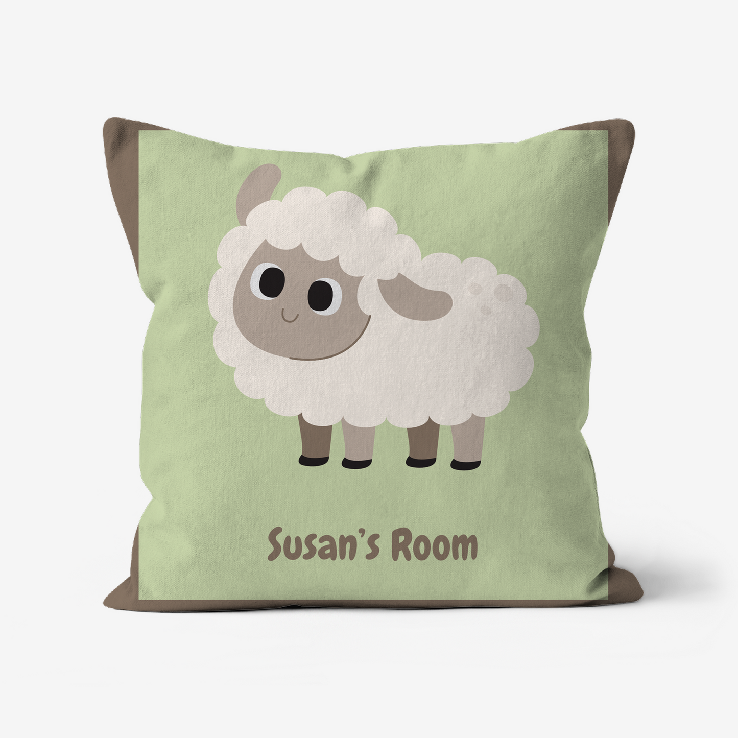 Children’s cushions personalised cushions in faux suede