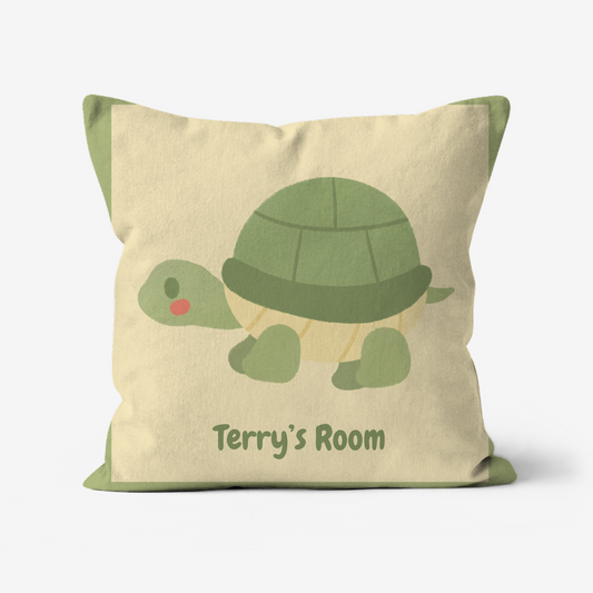 Children’s personalised cushions in faux suede