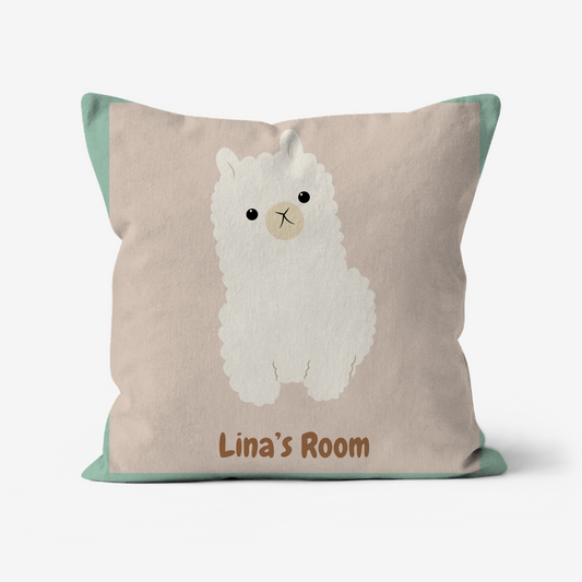 Children’s cushions personalised cushions in faux suede