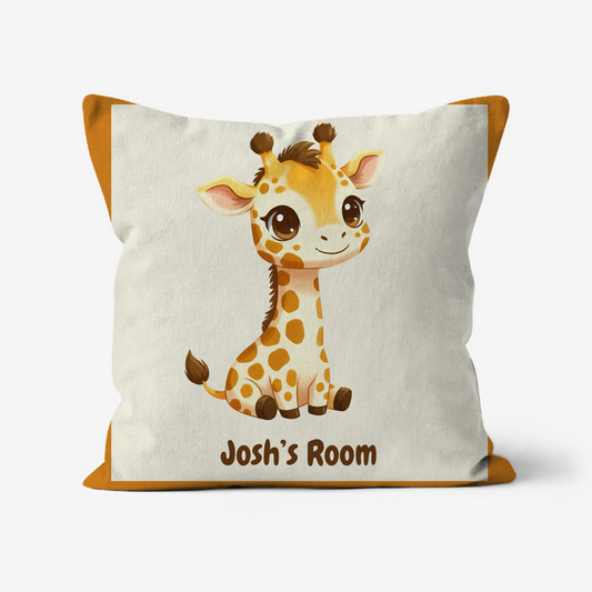 Children’s cushions personalised cushions in faux suede